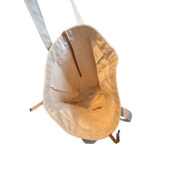 Oh Darling "Lets Be Adventurous" Embroidered Canvas Tote Bag Eco-Friendly & Sty - Picture 7 of 9